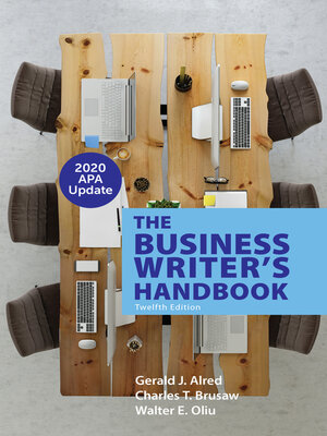 cover image of The Business Writer's Handbook